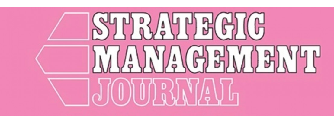 Neus Palomeras and David Wehrheim's work forthcoming in Strategic Management Journal