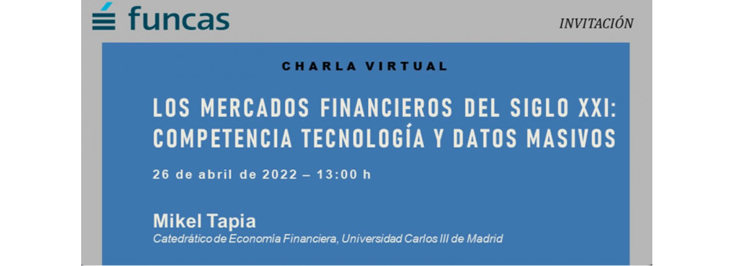 Mikel Tapia analiza el futuro de los mercados financieros en el siglo XXI 