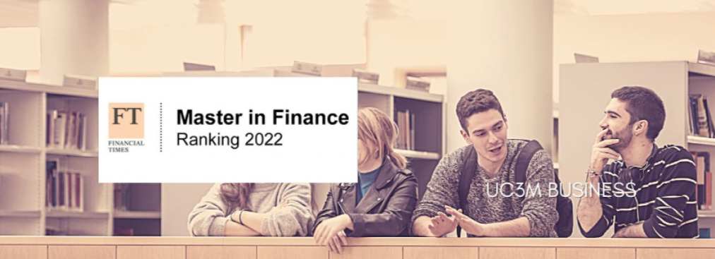 UC3M Master in Finance among the 30 best worldwide according to the Financial Times