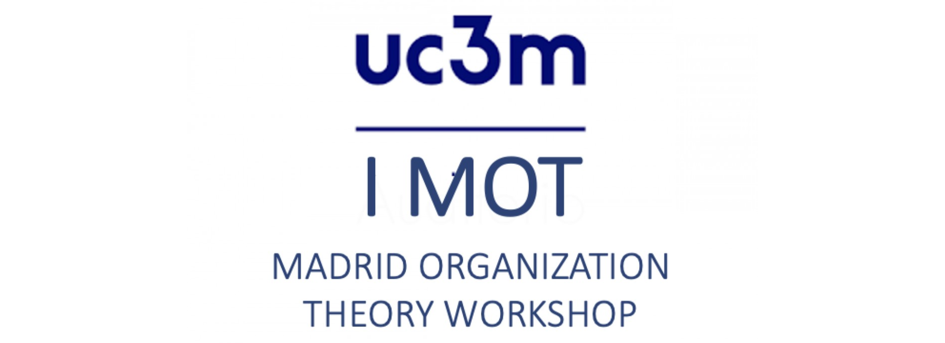 2023 Madrid Organization Theory Workshop