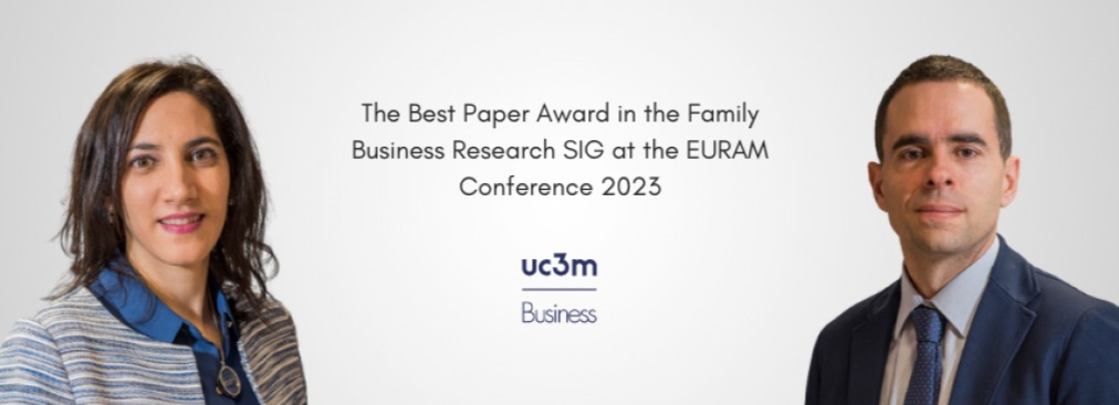 UC3M researchers receive awards at the EURAM 2023 Conference