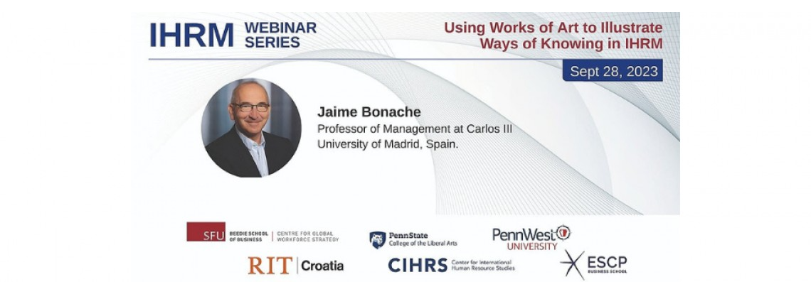 IHRM Webinar: Using Works of Art to Illustrate Ways of Knowing in IHRM