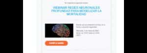 Webinar DEEP NEURONAL NETWORKS TO MODEL MORTALITY