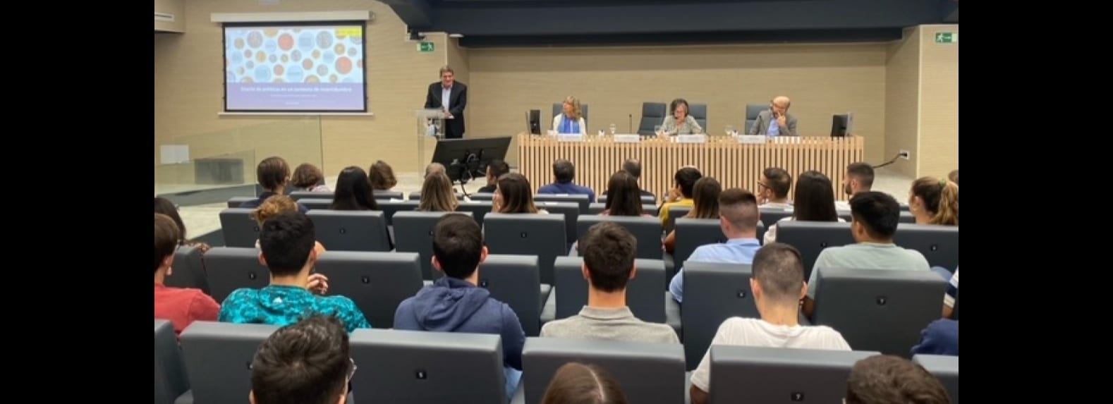Inauguration of the academic year 22/23 of the master's degree in Actuarial and Financial Sciences.